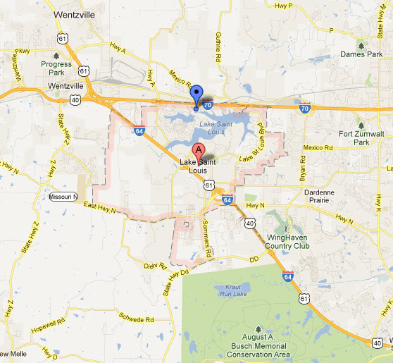 Appliance Repairs In Lake St Louis Mo Map Service Coverage Areas