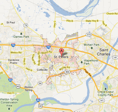 Appliance Repairs In St Peters Mo Map Service Coverage Areas